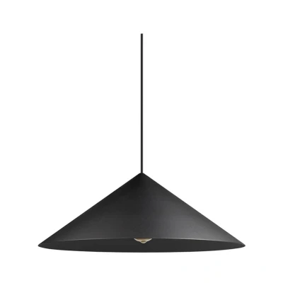 Abbildung von SLV MAGICO 55 WEISS Pendelleuchte, Hängelampe aus Metall, Innenbeleuchtung, Deckenleuchte, Esszimmerleuchte, Wohnzimmerleuchte Konisch, E27, 10W, Matt, Ø cm