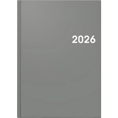 Abbildung von BRUNNEN Buchkalender Mod. 795 2026 A5, Kunststoff, grau