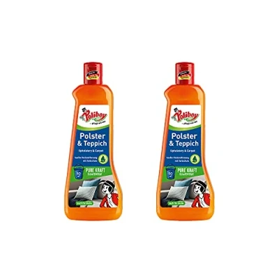 Abbildung von poliboy Teppichreiniger 1 Liter Polsterreiniger (Reiniger für Polster und Teppiche Made in Germany)