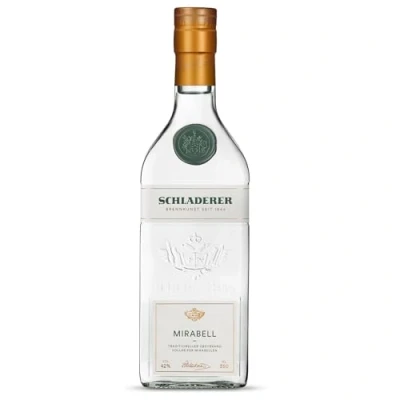 Abbildung von Schladerer Mirabell, edler Obstbrand aus dem Schwarzwald, mild und intensiv dank goldgelber Mirabellen der Region Obstbrände (1 x 350 ml)