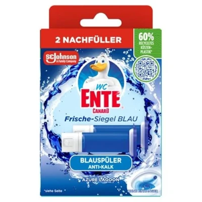 Abbildung von WC Ente Frische Siegel Blau Azure Lagoon