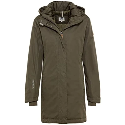 Abbildung von camel active Texxxactive Parka khaki, Damen, Größe: 36, Khaki