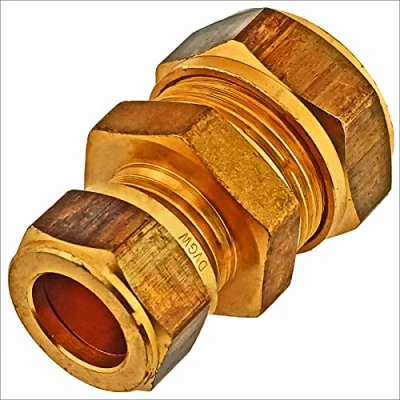 Abbildung von Klemmverschraubung für Kupferrohr alle Sorten Winkel Bogen Übergang T Stück ∅ 15 bis 28 mm &gt; Kupplung reduziert Rohr Ø 22mm auf 15mm