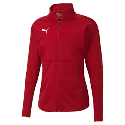 Abbildung von PUMA Herren teamFINAL 21 Sideline Jacket Trainingsjacke, Chili Pepper Red, S