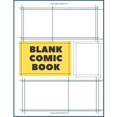 Abbildung von Blank Comic Book: Create This Book for Drawing Your Own Character with Variety of Templates, Sketchbook Kids (Volumn 30)