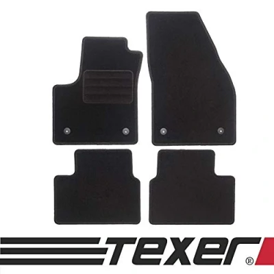 Abbildung von TEXER Textil Fußmatten Passend für Opel Meriva B Bj. 2010 2017 Basic
