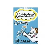 Abbildung von Catisfactions Creamy 4x10 g Katzensnack Lachs...