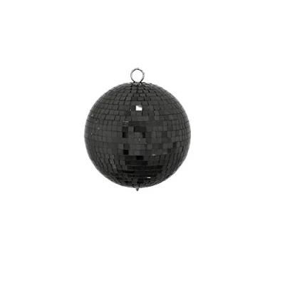 Abbildung von EUROLITE Spiegelkugel 15cm schwarz Schwarze