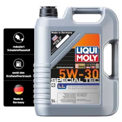 Abbildung von LIQUI MOLY Special Tec LL 5W 30 5 L Synthesetechnologie Motoröl Art. Nr.: 1193, farblos