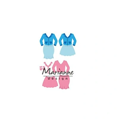Abbildung von Marianne D Collectable Lady&#039;s suit COL1453 70x73 mm