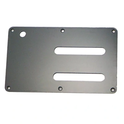 Abbildung von H HILABEE Black Guitar Tremolo Spring Cavity Cover Backplate Für E Gitarren Teile