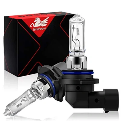 Abbildung von WinPower HB3 9005 60W Scheinwerfer Halogenlampen 3000K Gelb Super Bright 12V Auto Nebelscheinwerfer Lampen, 2 Stück