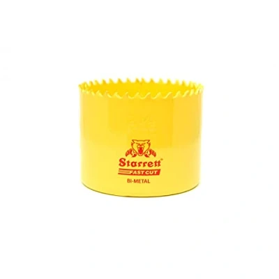 Abbildung von Starrett HSS Bi Metall Lochsäge FCH0214 schnell geschnittene extra Kobalt für rostfreies Holzblech Kunststoff Verschiedene Materialien 57mm