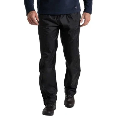 Abbildung von Craghoppers Herren Expert Packable Überhose Hose, Schwarz, Large Kurz