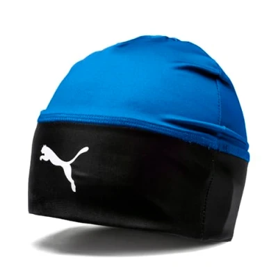 Abbildung von PUMA Unisex Liga Beanie, Electric Blue Lemonade Black, Einheitsgröße