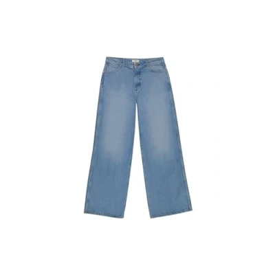 Abbildung von Wrangler World WIDE Jeans Straight Leg, Damen, Größe: 31x32, Betty blue