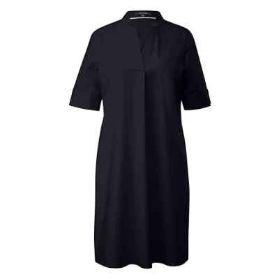 Abbildung von Comma Strickkleid, mit 3/4 Arm und Rundhalsausschnitt