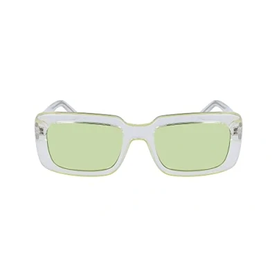 Abbildung von Karl Lagerfeld Unisex KL6101S Sunglasses, Crystal, Einheitsgröße