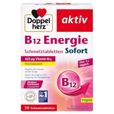 Abbildung von Doppelherz aktiv B12 Energie Sofort Schmelztabletten 30 St