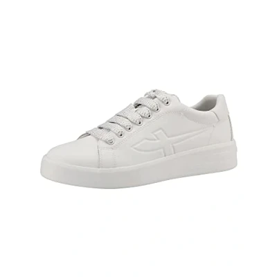 Abbildung von Tamaris Sneaker low, Damen, Größe: 37, White uni Schuhe