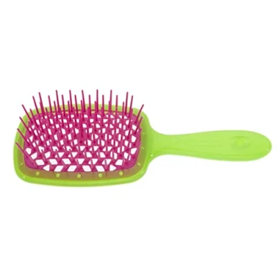 Abbildung von Jäneke Superbrush Small Bürste für Körper, grün, lockig, Fuchsia