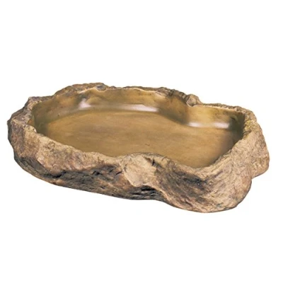 Abbildung von Exo Terra Feeding Dish, Futterschale, Futternapf, im Felsdekor, groß