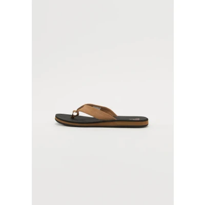 Abbildung von Reef THE Groundswell Hausschuh, Herren, Größe: 43, Black/tan Veloursleder