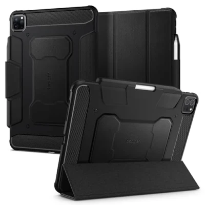 Abbildung von Rugged Armor Pro Klapphülle für das iPad 11 (2020) Schwarz