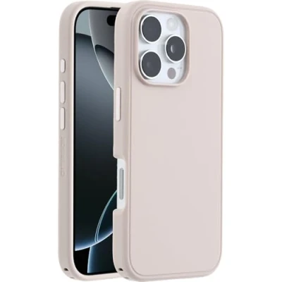 Abbildung von Apple iPhone 16 Pro Hülle MagSafe Kunststoff OtterBox Hard Case/Backcover Handyhülle Rosa Shockproof/Stoßfest