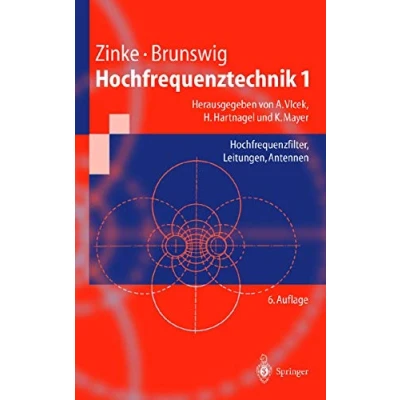 Abbildung von Hochfrequenztechnik 1: Hochfrequenzfilter, Leitungen, Antennen (Springer Lehrbuch) (German Edition)