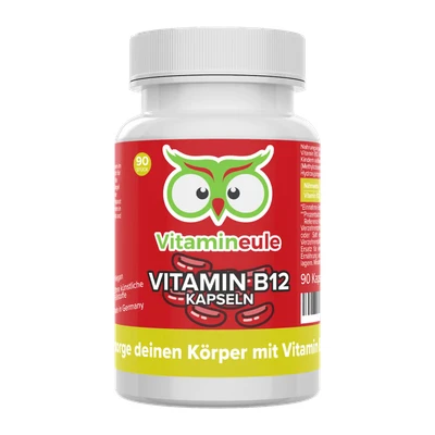 Abbildung von Vitamineule® Vitamin B12 Kapseln 500 µg 90 St