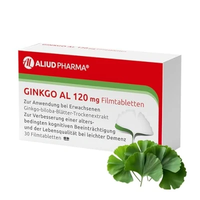 Abbildung von Ginkgo AL 120 mg Filmtabletten 30 St