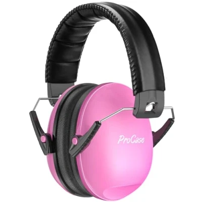 Abbildung von ProCase Kinder Gehörschutz NRR 21dB Lärmschutz für 3 12 Jahren Ohrenschützer Kapselgehörschutz Schlaf, Reisen &amp; Karnevalsumzügen Autismus Noise Cancelling
