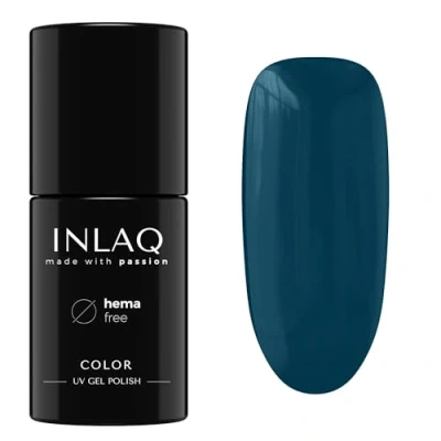 Abbildung von INLAQ® HEMA Free UV Nail Polish Proud Peacock 6 ml Gel Nagellack frei von Gellack Lack in verschiedenen LED Farben