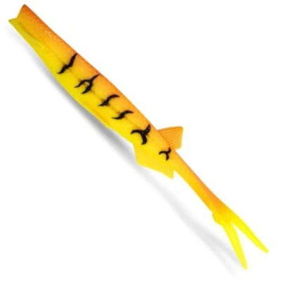 Abbildung von Black Cat Pelagic Suspending Shad Welsköder Yellow Zombie 27cm (60g) Gummifisch