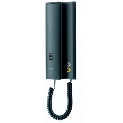 Abbildung von Schneider Electric Ritto Wohntelefon Gegensprechanlage, Türsprechanlage, Schwarz, 1763040