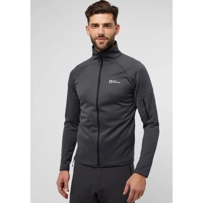 Abbildung von Jack Wolfskin Alpgrat Trainingsjacke, Herren, Größe: Large, Phantom