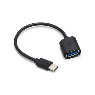 Abbildung von Fertuo OTG Kabel Typ C zu USB 3.1 Kompatibel mit Samsung Galaxy Tab A9 / A8 A7 A6 S9 S8 S7 S6 Lite S5e S4 10.5 A 10.1 iPhone 16/15 Pro, 18cm, Schwarz