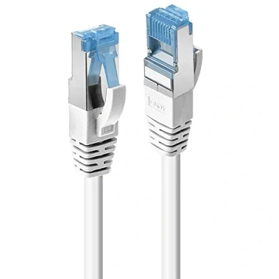 Abbildung von LINDY Cat.6A S/FTP PIMF LSOH, Weiss, 0,5m Patchkabel