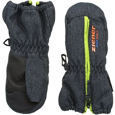 Abbildung von Ziener Baby LANGELO AS MINIS glove Ski handschuhe / Wintersport wasserdicht, atmungsaktiv, denim (denim), 86cm