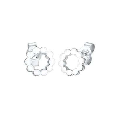 Abbildung von Elli Ohrringe Damen Kreis Circle Geo Minimal in 925 Sterling Silber