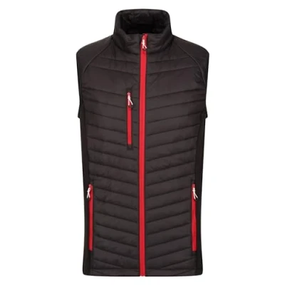Abbildung von Regatta Herren Men&#039;s Navigate Hybrid Isolierte Bodywarmer, schwarz/grün, XXL
