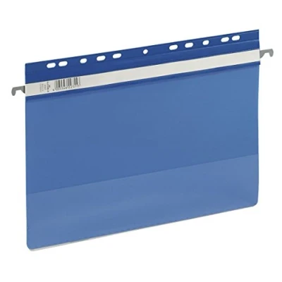 Abbildung von Durable Einhängehefter Economy A4 Kunststoff blau