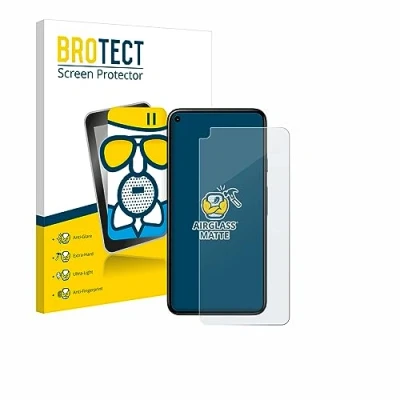 Abbildung von BROTECT Entspiegelungs Schutzglas für Google Pixel 5 Schutzfolie Panzer Folie Glas Matt [Extrem Kratzfest 9H, Anti Reflex, Fingerprint]