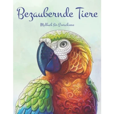 Abbildung von Malbuch für Erwachsene: 75 bezaubernde Tier Mandalas zum Ausmalen und Entspannen