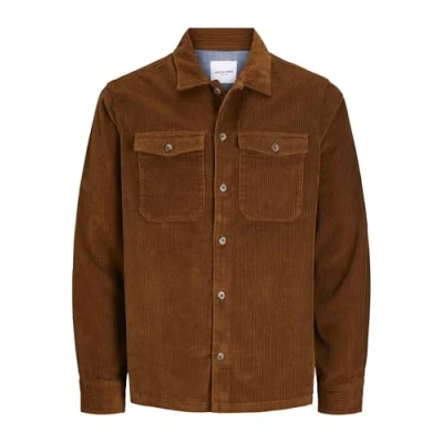 Abbildung von JACK&amp;JONES Herren JJEEDDIE Corduroy Overshirt LS SN Langarmhemd, Monks Robe, XS