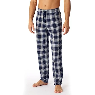 Abbildung von Schiesser MIX Relax Nachtwäsche Hose, Herren, Größe: 54, Nachtblau