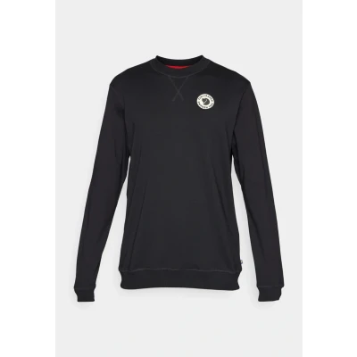 Abbildung von FJALLRAVEN 87163 550 1960 Logo Badge Sweater M Sweatshirt Herren Black Größe XS
