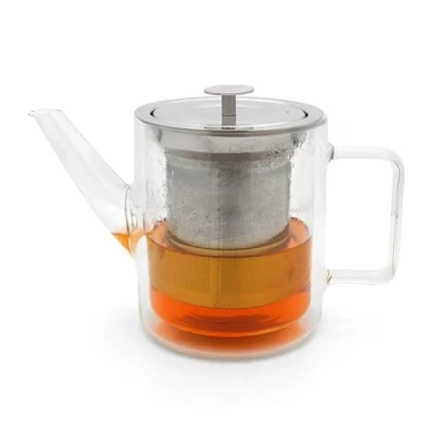 Abbildung von Bredemeijer Teekanne San Remo 1,0l doppelwandiges Glas 165024