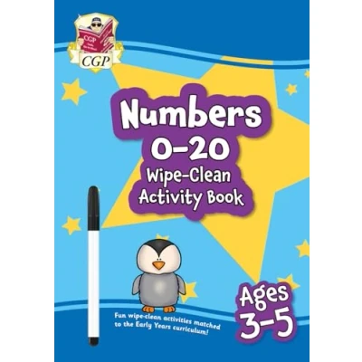 Abbildung von New Numbers 0 20 Wipe Clean Activity Book for Ages 3 5 (with pen) (CGP Reception Books and Cards)